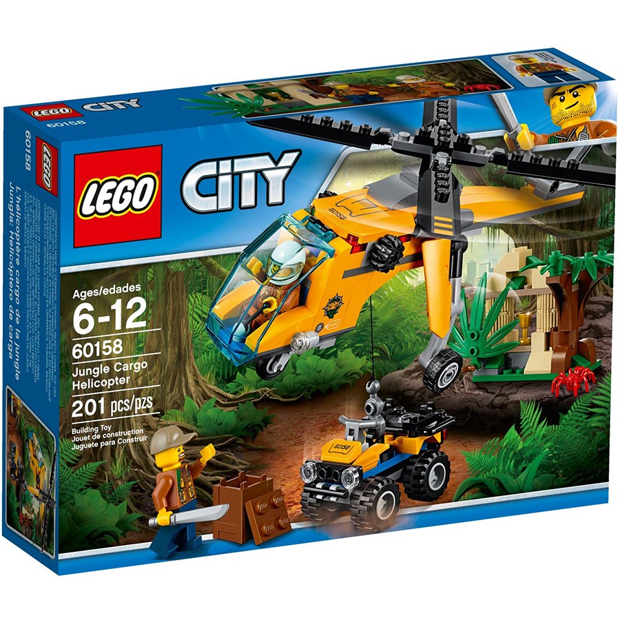Lego City Orman Kargo Helikopteri 60158 