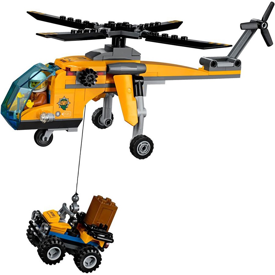 Lego City Orman Kargo Helikopteri 60158 