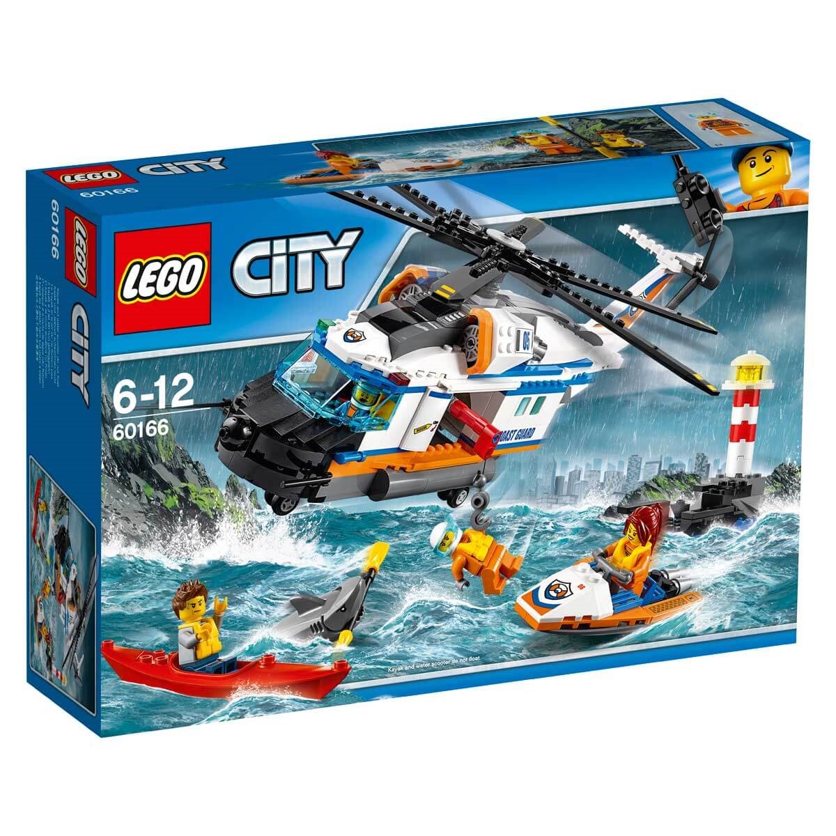 Lego City Ağır Kurtarma Helikopteri 60166 