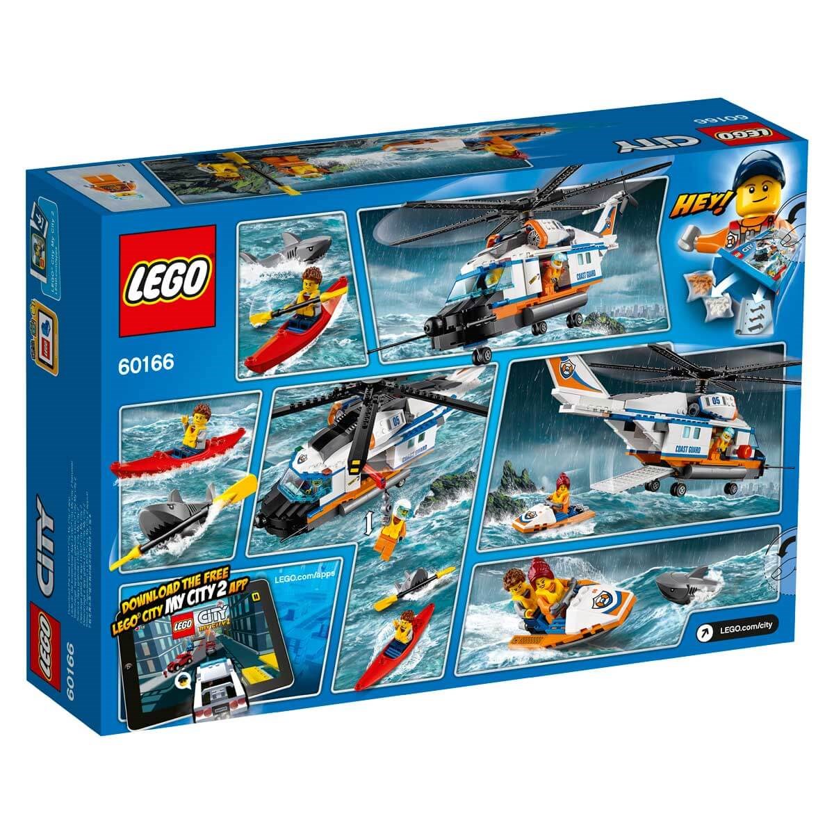 Lego City Ağır Kurtarma Helikopteri 60166 