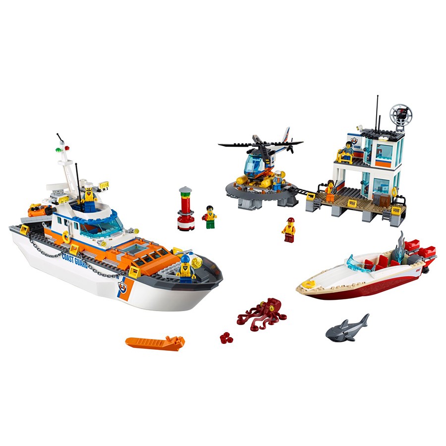 Lego City Sahil Güvenlik Karargahı 