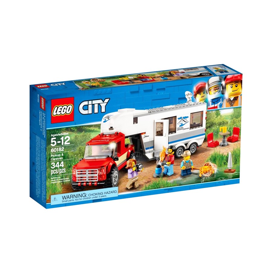 Lego City Pickup - Caravan 