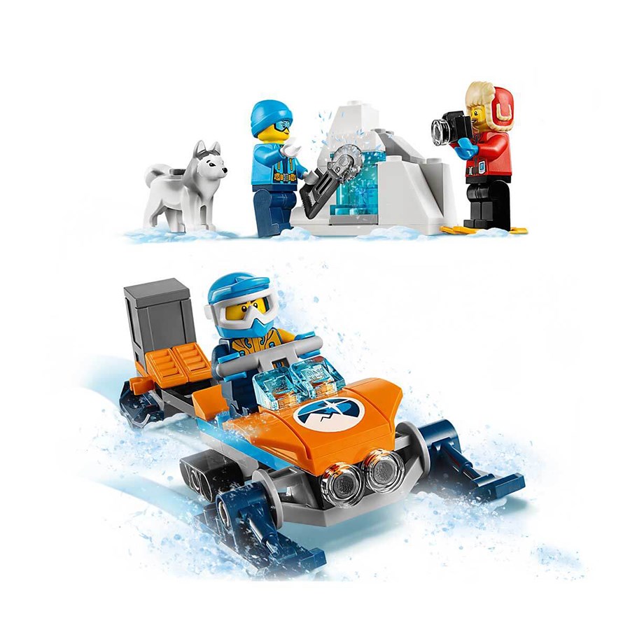 Lego City Kızaklı Kutup Motosikleti 