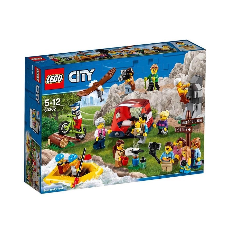 Lego City Town İnsan Paketi - Doğa Maceraları 60202 