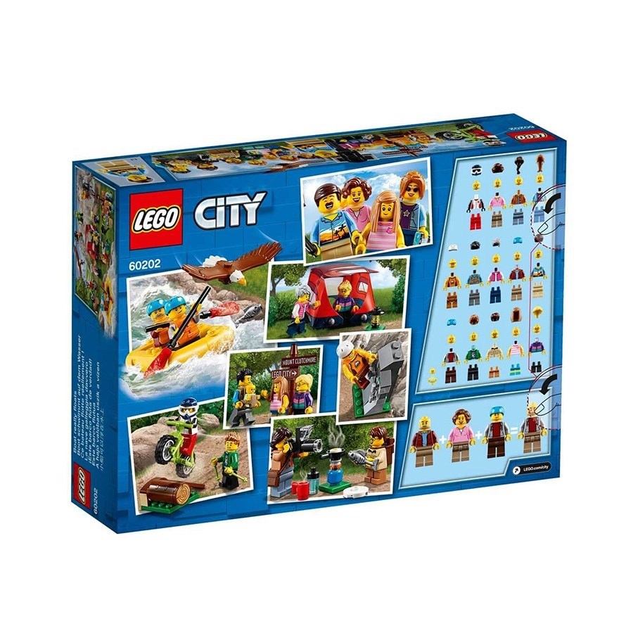 Lego City Town İnsan Paketi - Doğa Maceraları 60202 
