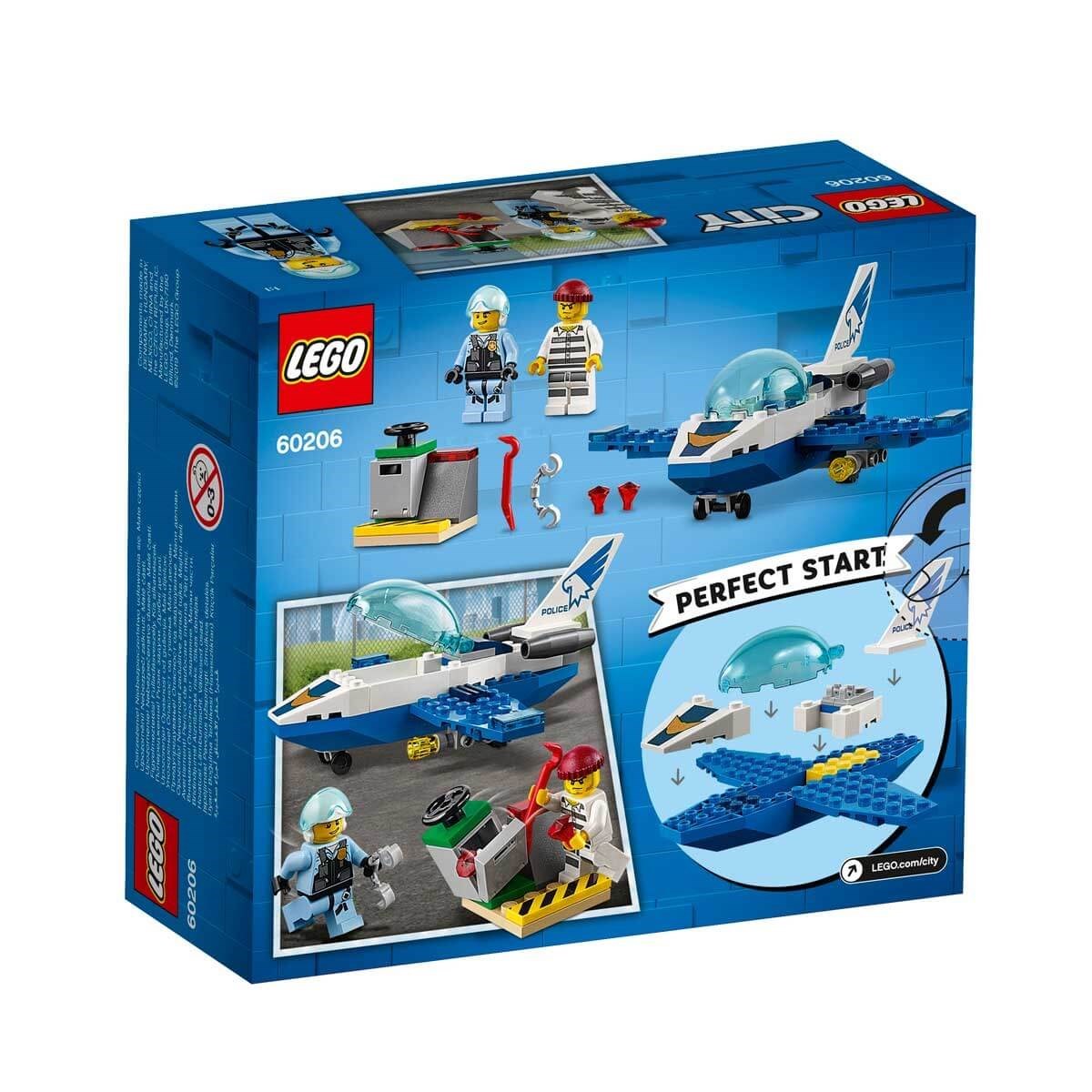 Lego City Gökyüzü Polisi Jet Devriye 60206 