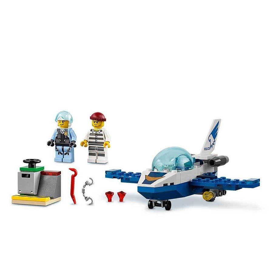 Lego City Gökyüzü Polisi Jet Devriye 60206 