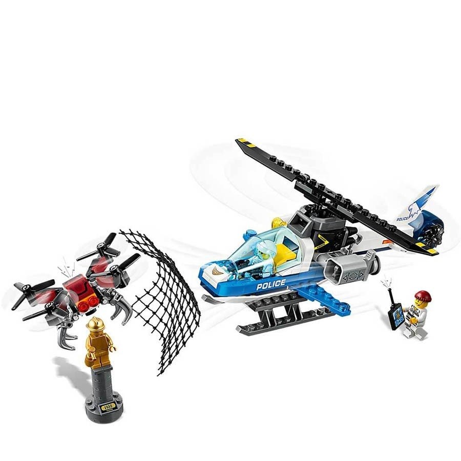 Lego City Gökyüzü Polisi İnsansız Hava Aracı Takibi 60207 