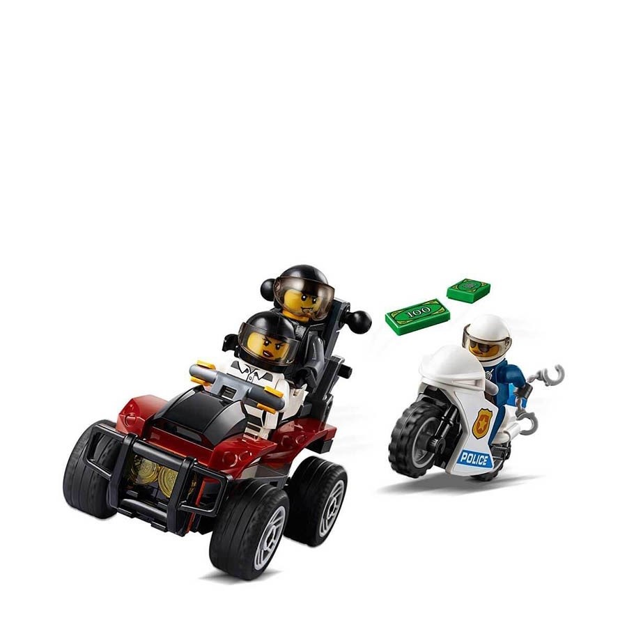 Lego City Gökyüzü Polisi Paraşütle Tutuklama 60208 