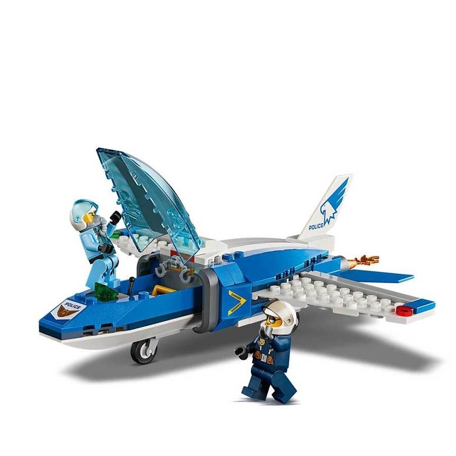 Lego City Gökyüzü Polisi Paraşütle Tutuklama 60208 