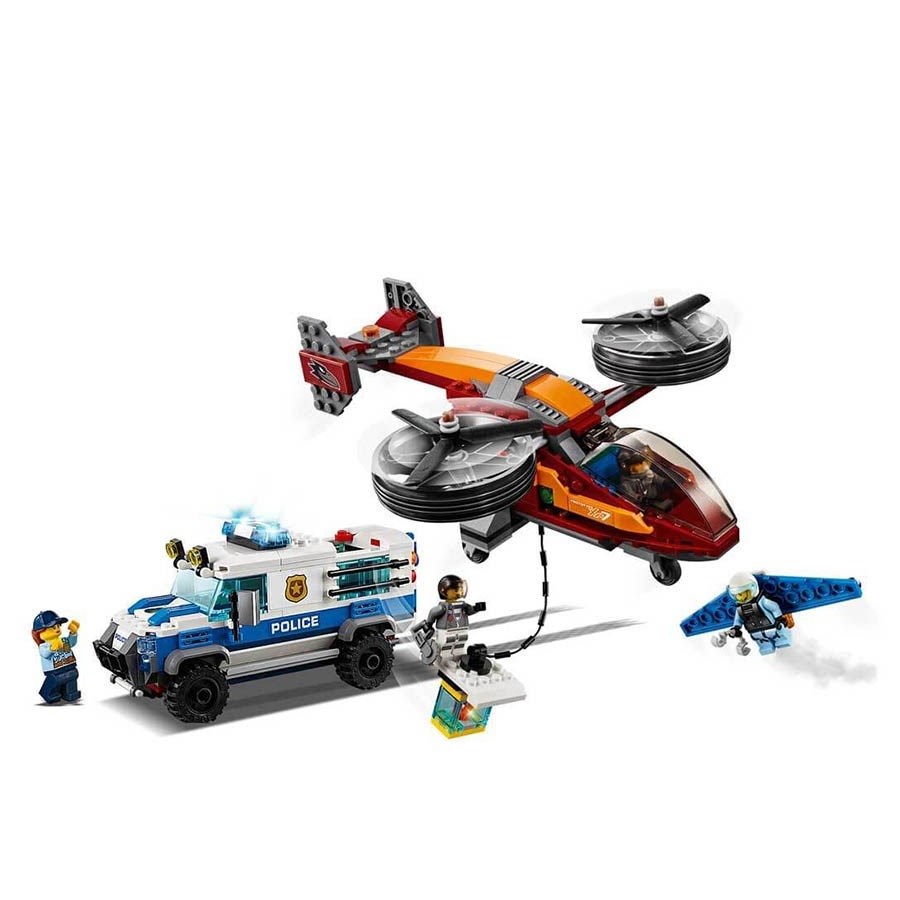 Lego City Gökyüzü Polisi Elmas Soygunu 60209 