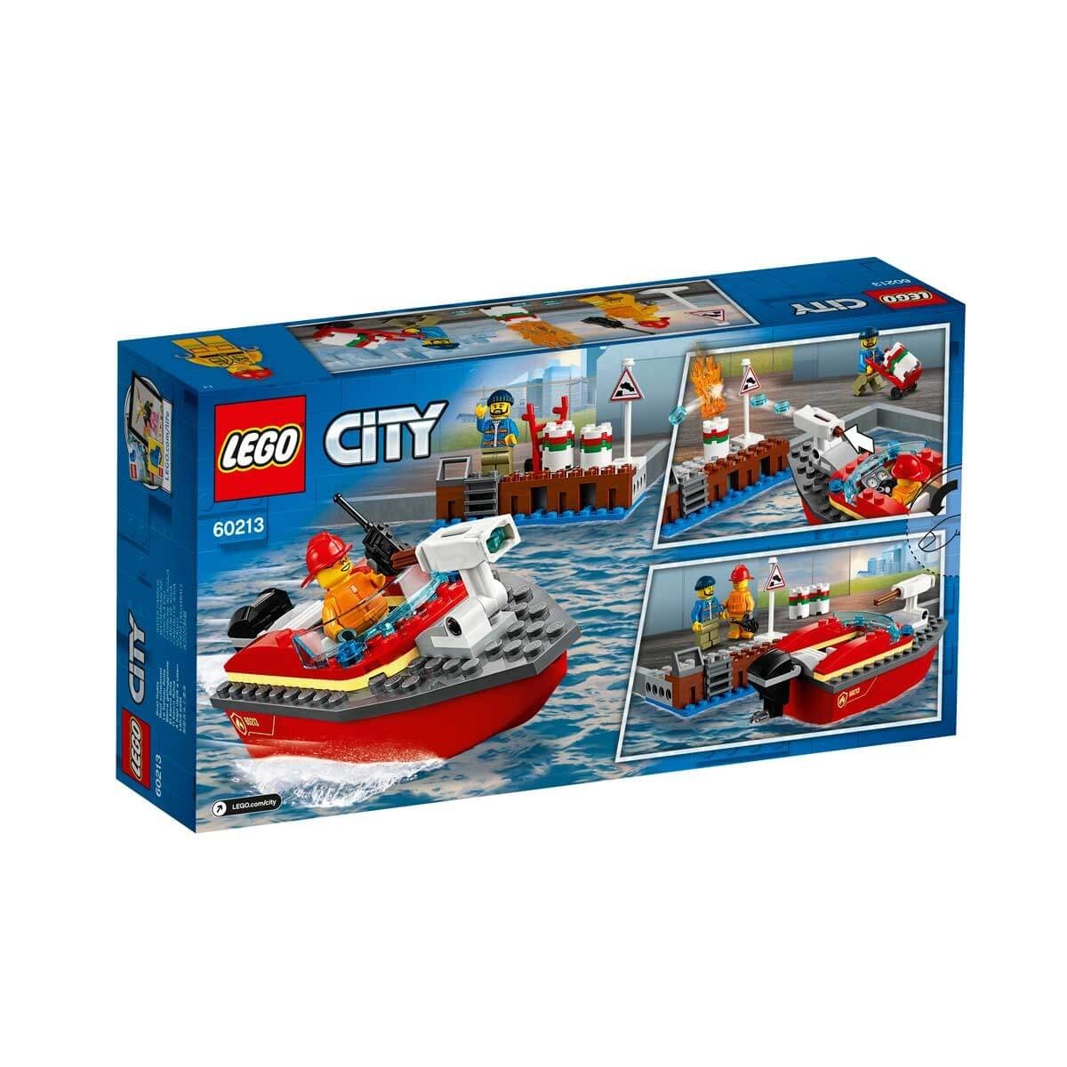 Lego City Fire Rıhtım Yangını 60213 