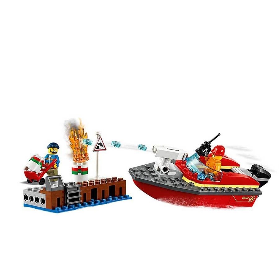 Lego City Fire Rıhtım Yangını 60213 