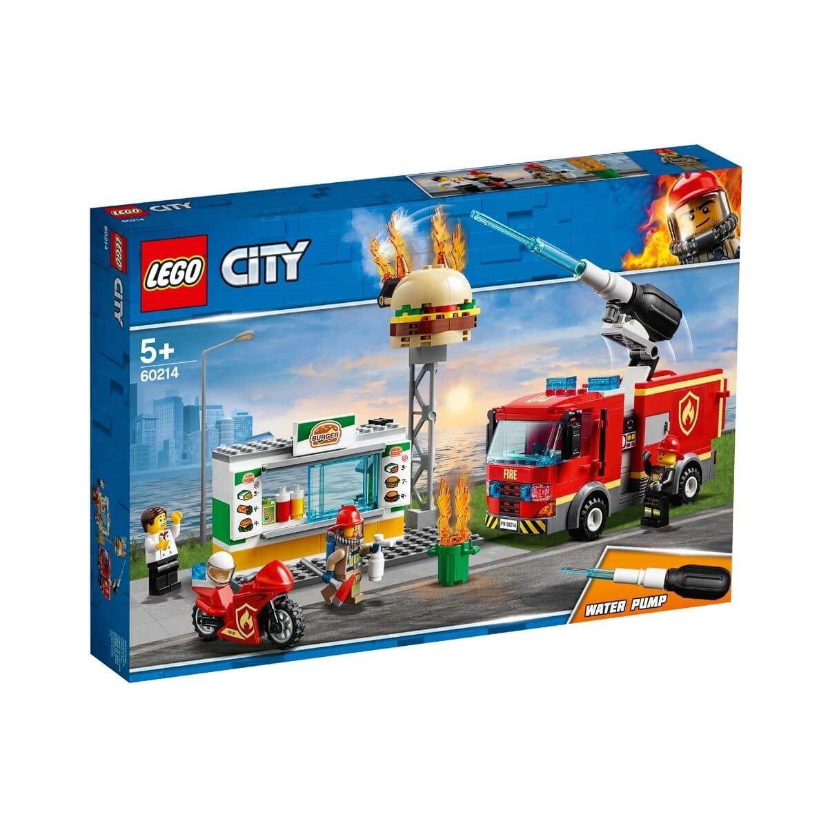 Lego City Hamburgerci Yangın Söndürme Operasyonu 60214 