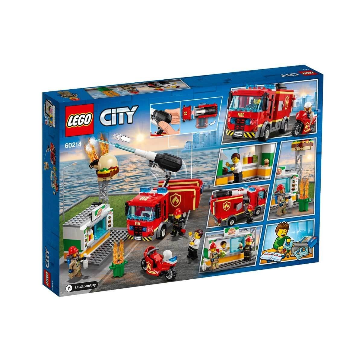 Lego City Hamburgerci Yangın Söndürme Operasyonu 60214 