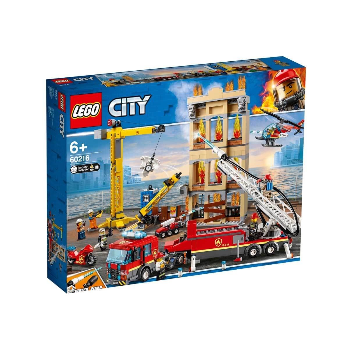 Lego City Şehir Merkezi İtfaiyesi 60216 