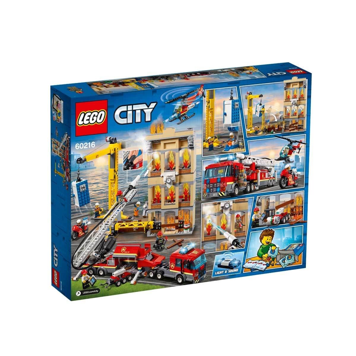 Lego City Şehir Merkezi İtfaiyesi 60216 