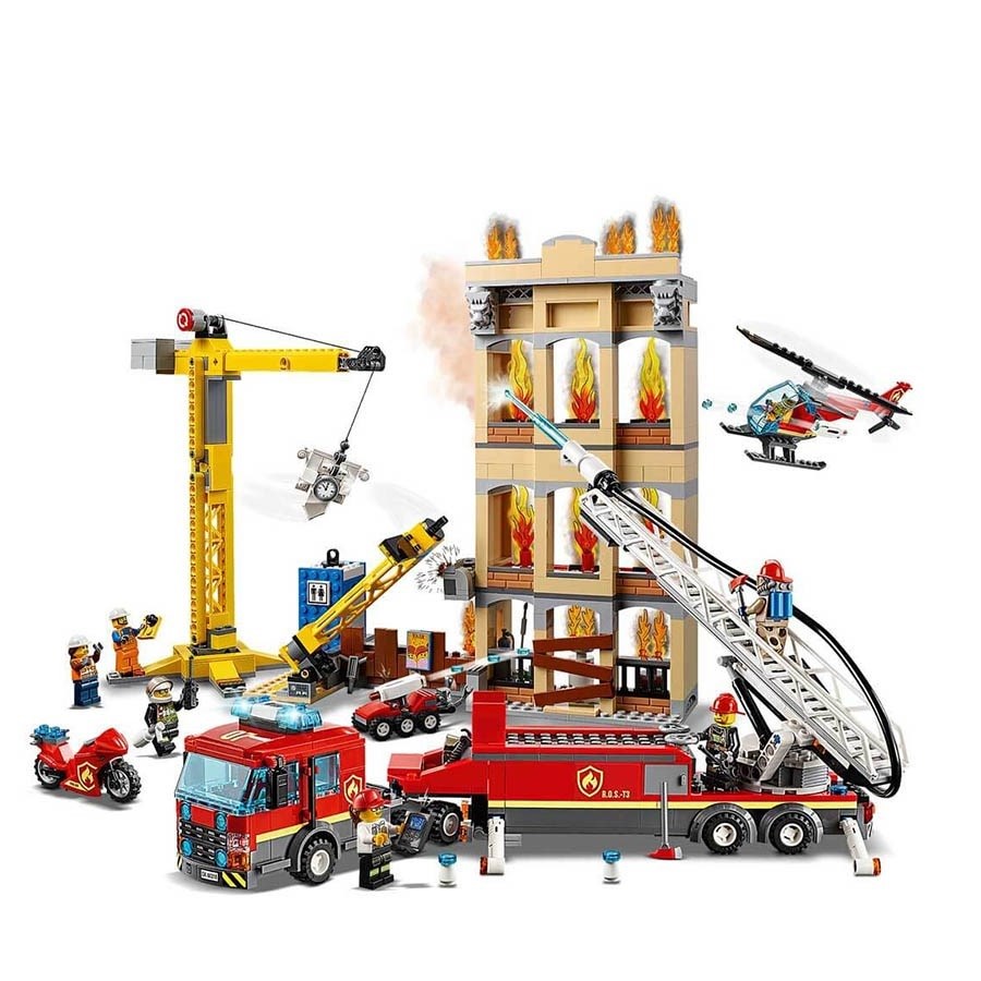 Lego City Şehir Merkezi İtfaiyesi 60216 