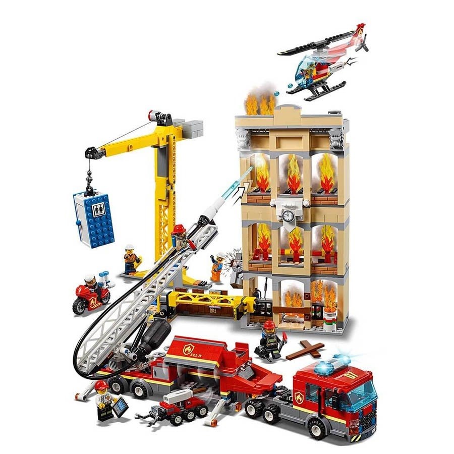 Lego City Şehir Merkezi İtfaiyesi 60216 