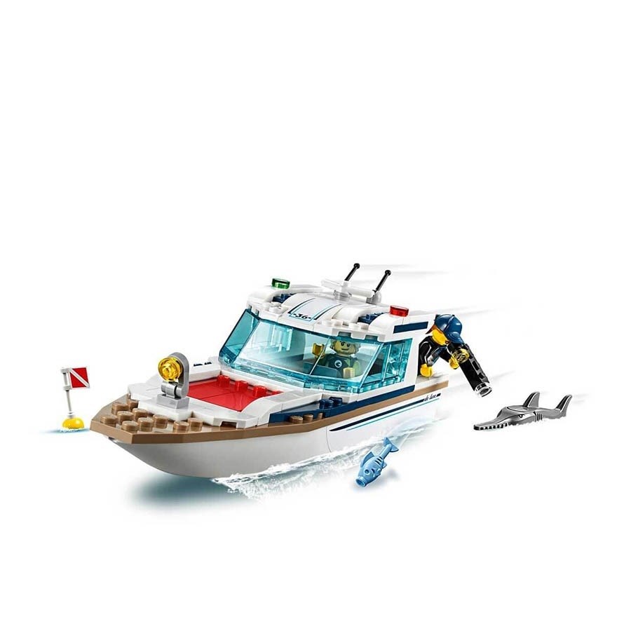 Lego City Dalış Yatı 60221 