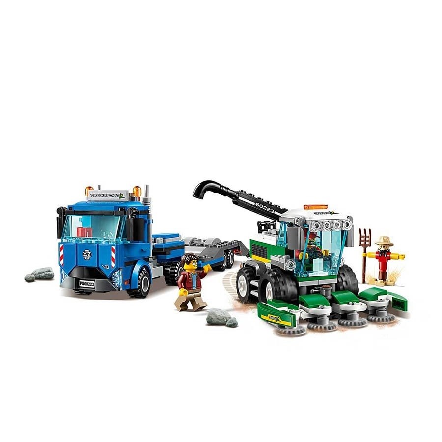 Lego City Biçerdöver Nakliye Aracı 60223 