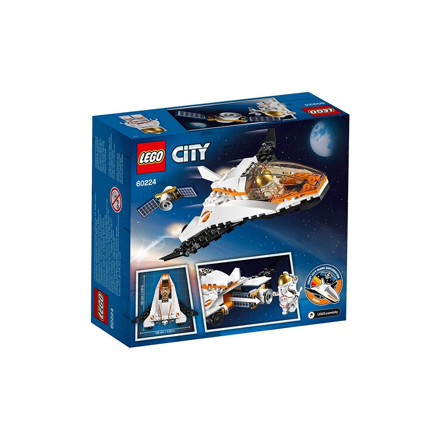 Lego City Space Port Uydu Servis Aracı 