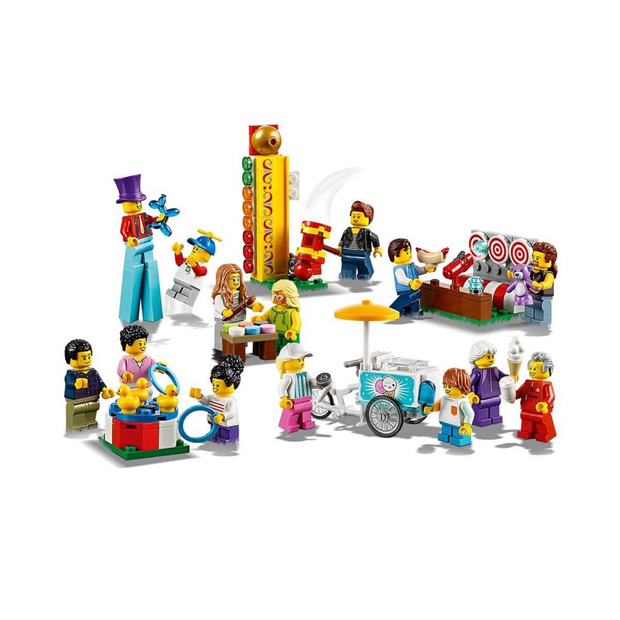 Lego City İnsan Paketi - Lunapark 