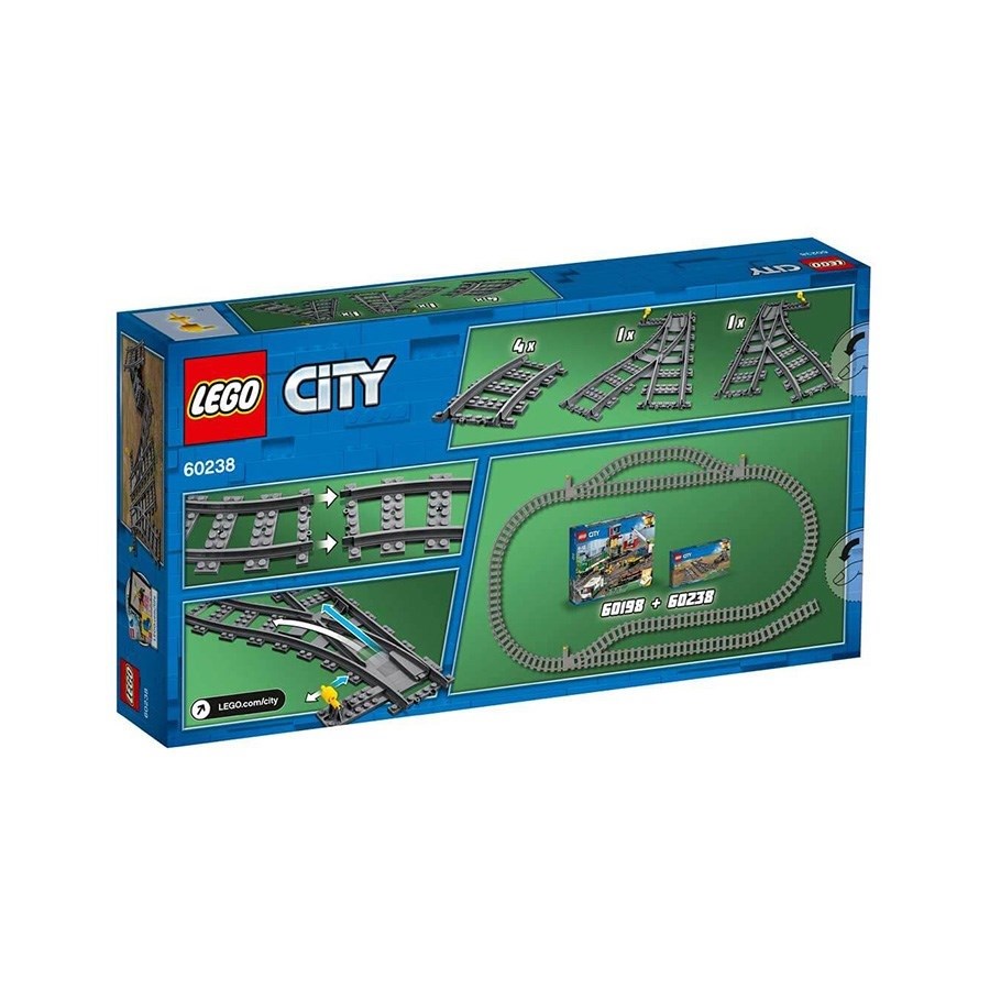 Lego City Trains Değiştiren Makaslar 60238 