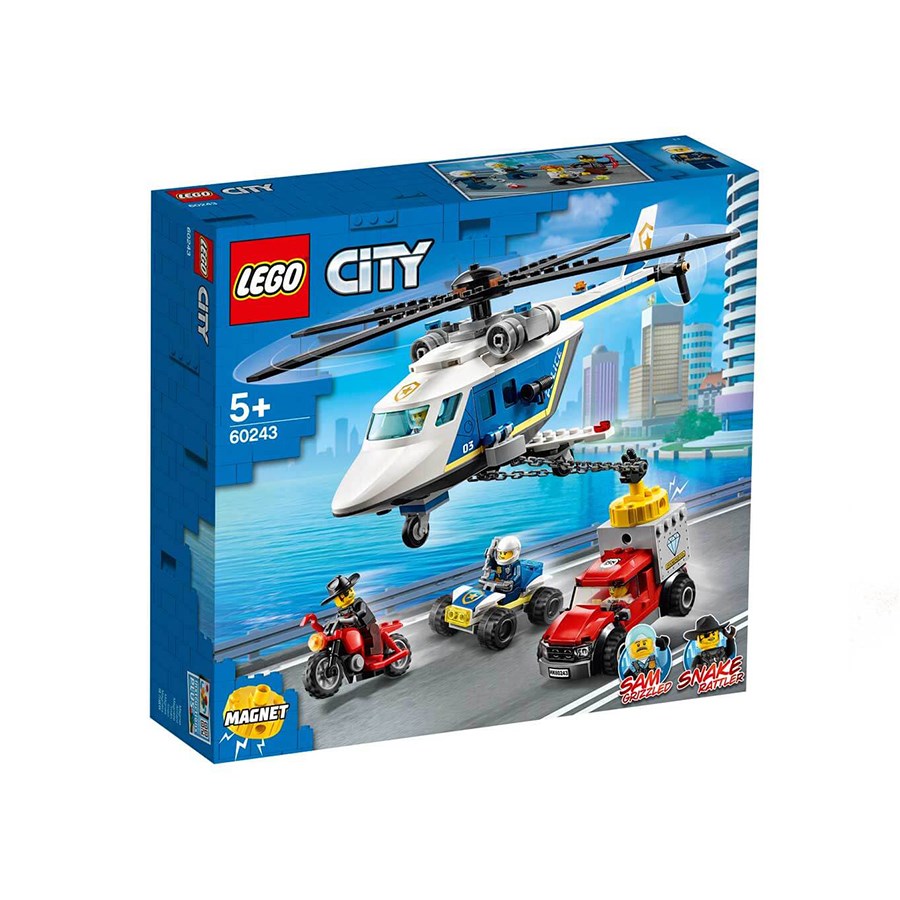 Lego City Polis Helikopteri Takibi 60243 