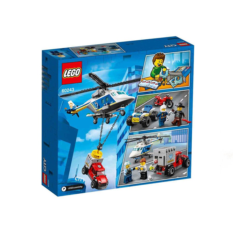 Lego City Polis Helikopteri Takibi 60243 