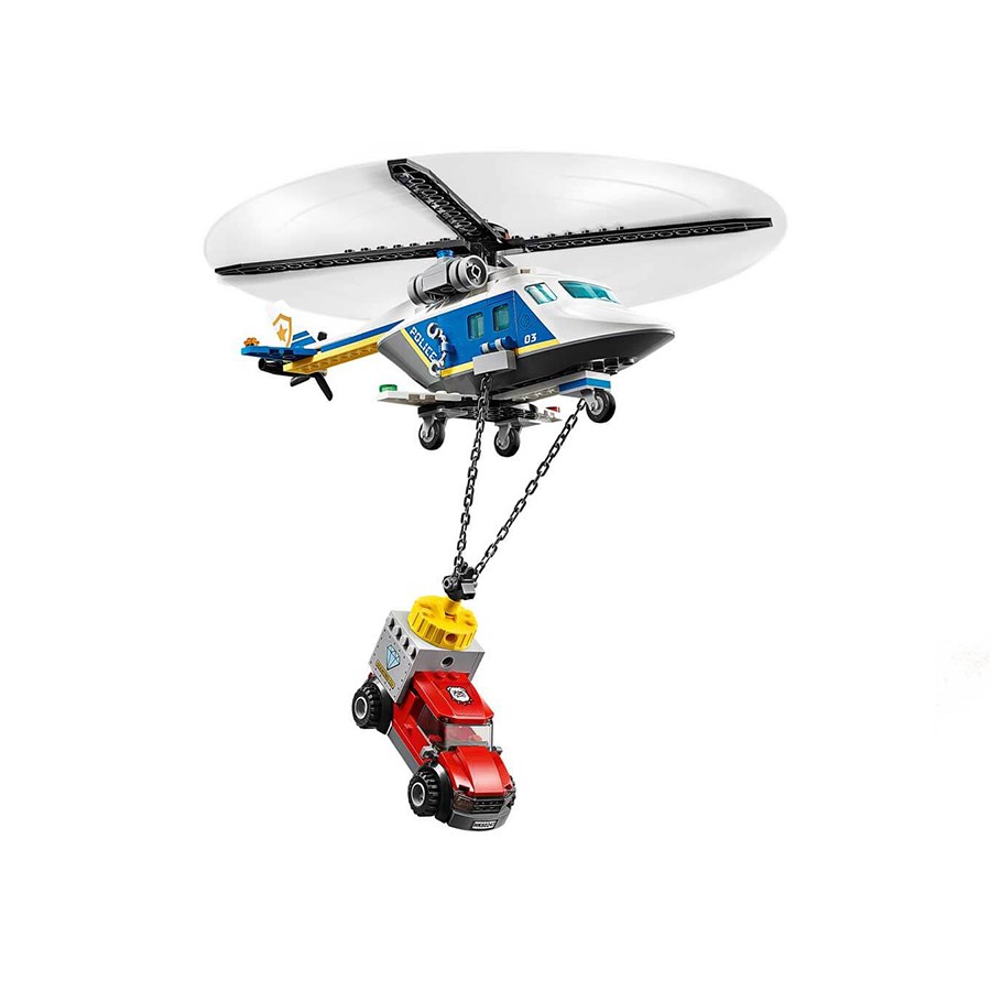 Lego City Polis Helikopteri Takibi 60243 