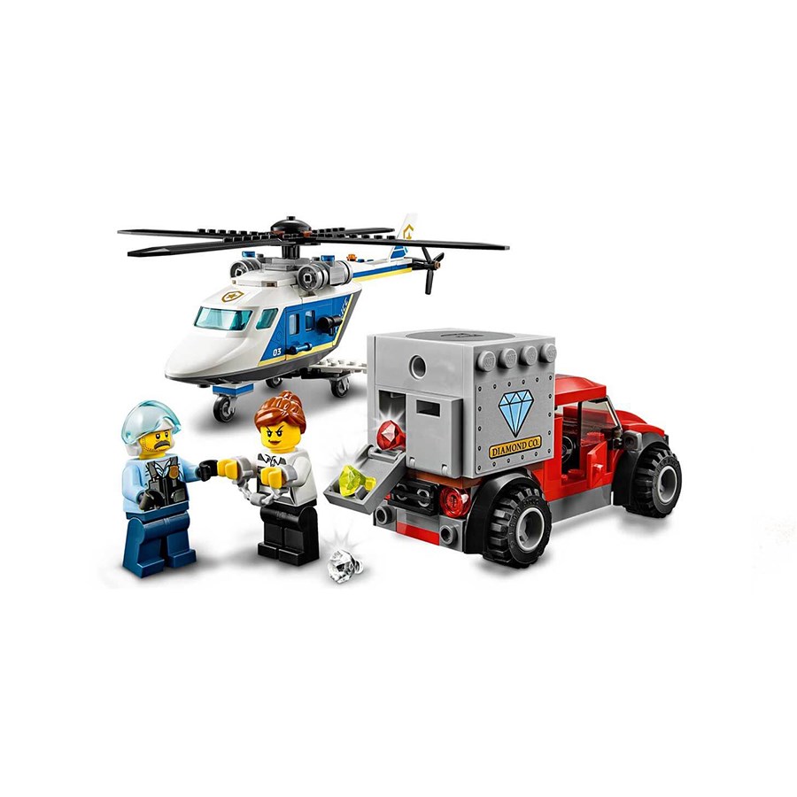 Lego City Polis Helikopteri Takibi 60243 