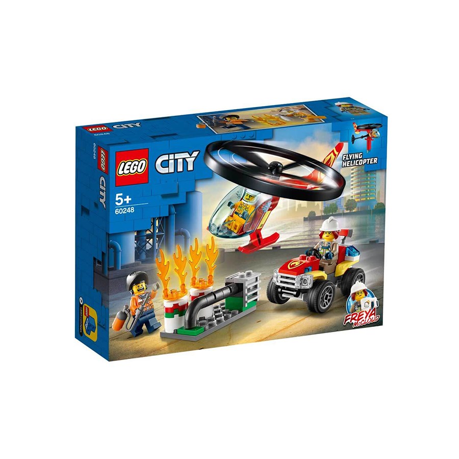 Lego City İtfaiye Helikopteri Müdahalesi 60248 