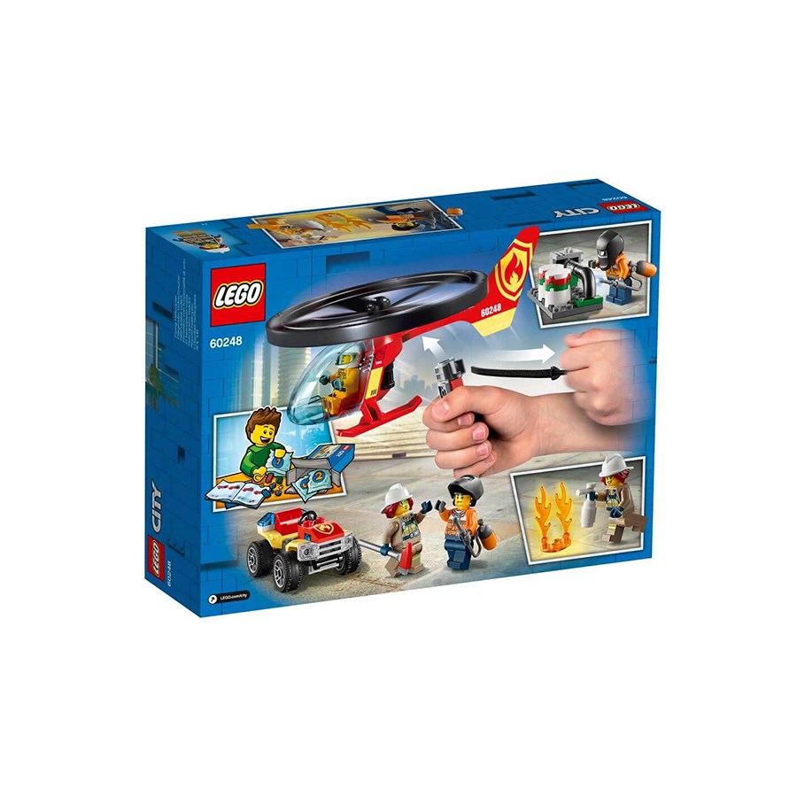 Lego City İtfaiye Helikopteri Müdahalesi 60248 