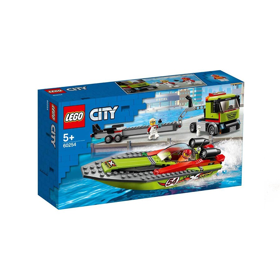 Lego City Yarış Teknesi Taşıyıcı 60254 
