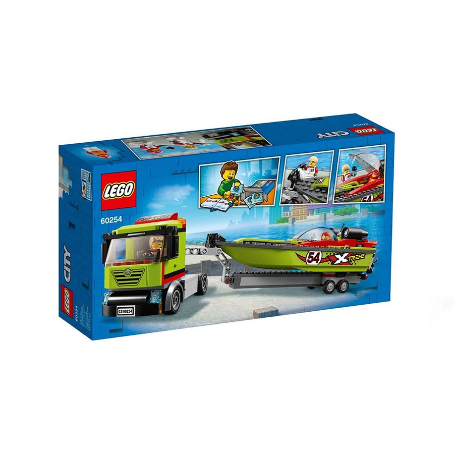 Lego City Yarış Teknesi Taşıyıcı 60254 