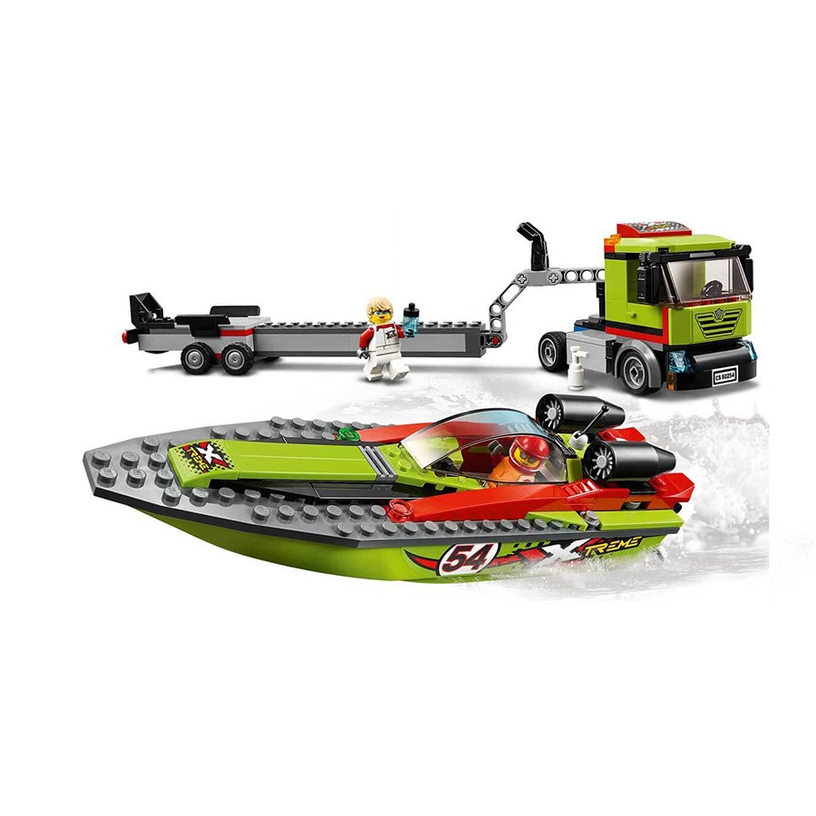 Lego City Yarış Teknesi Taşıyıcı 60254 