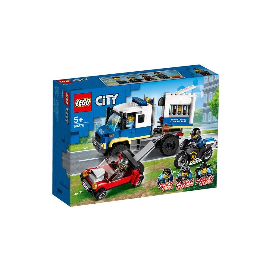 Lego City Polis Mahkum Taşımacılığı 60276 