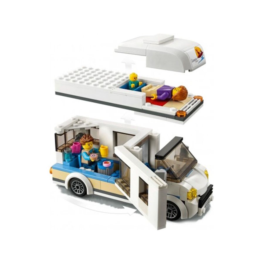 Lego City Tatil Kampı Karavanı 60283 