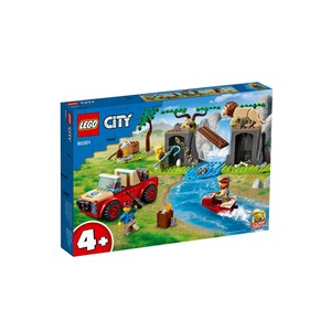 Lego City Vahşi Hayvan Kurtarma Jipi 60301