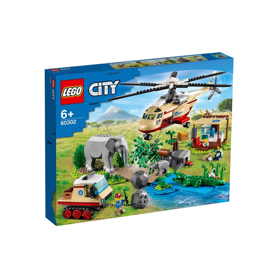 Lego City Wildlife Vahşi Hayvan Kurtarma Operasyonu 