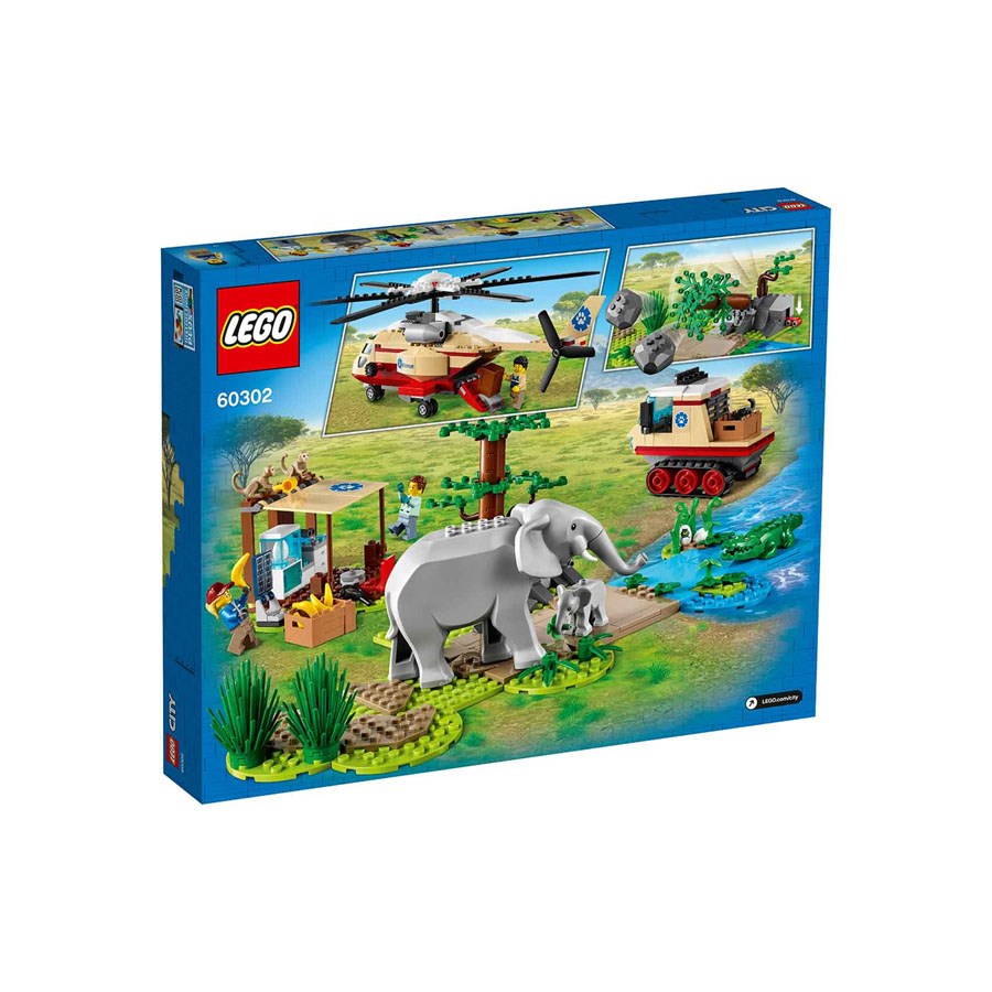 Lego City Wildlife Vahşi Hayvan Kurtarma Operasyonu 