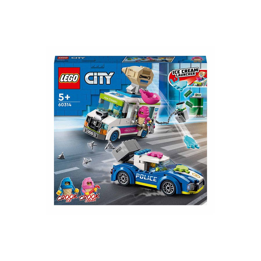 Lego City Polis Dondurma Kamyonu Polis Kovalama 