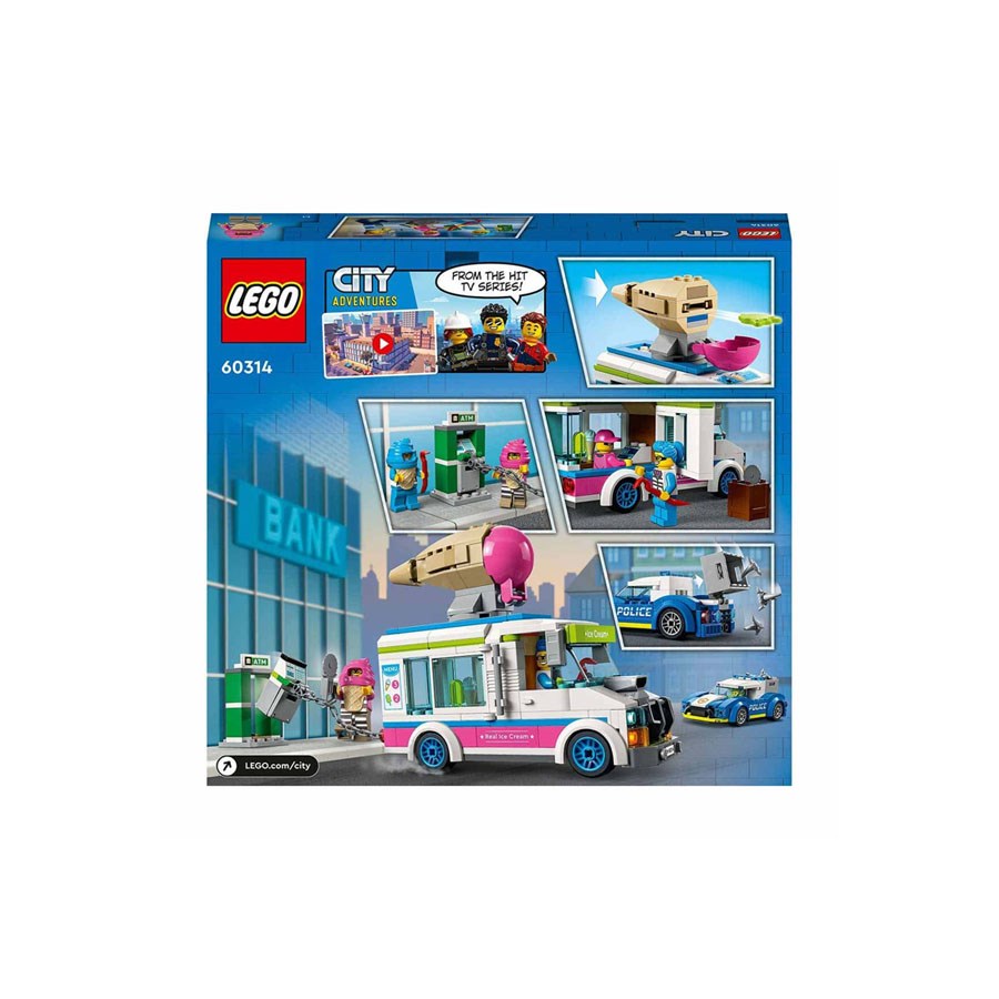 Lego City Polis Dondurma Kamyonu Polis Kovalama 