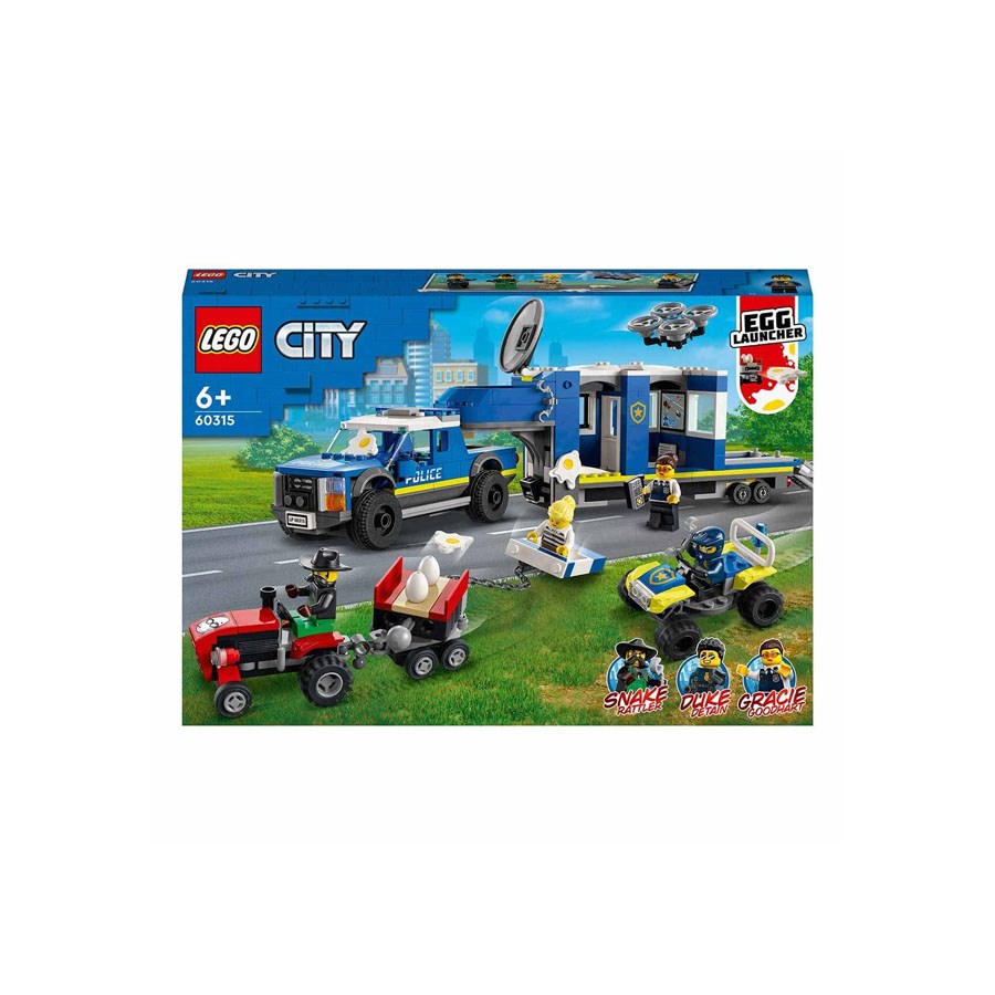 Lego City Polis Mobil Komuta Kamyonu 