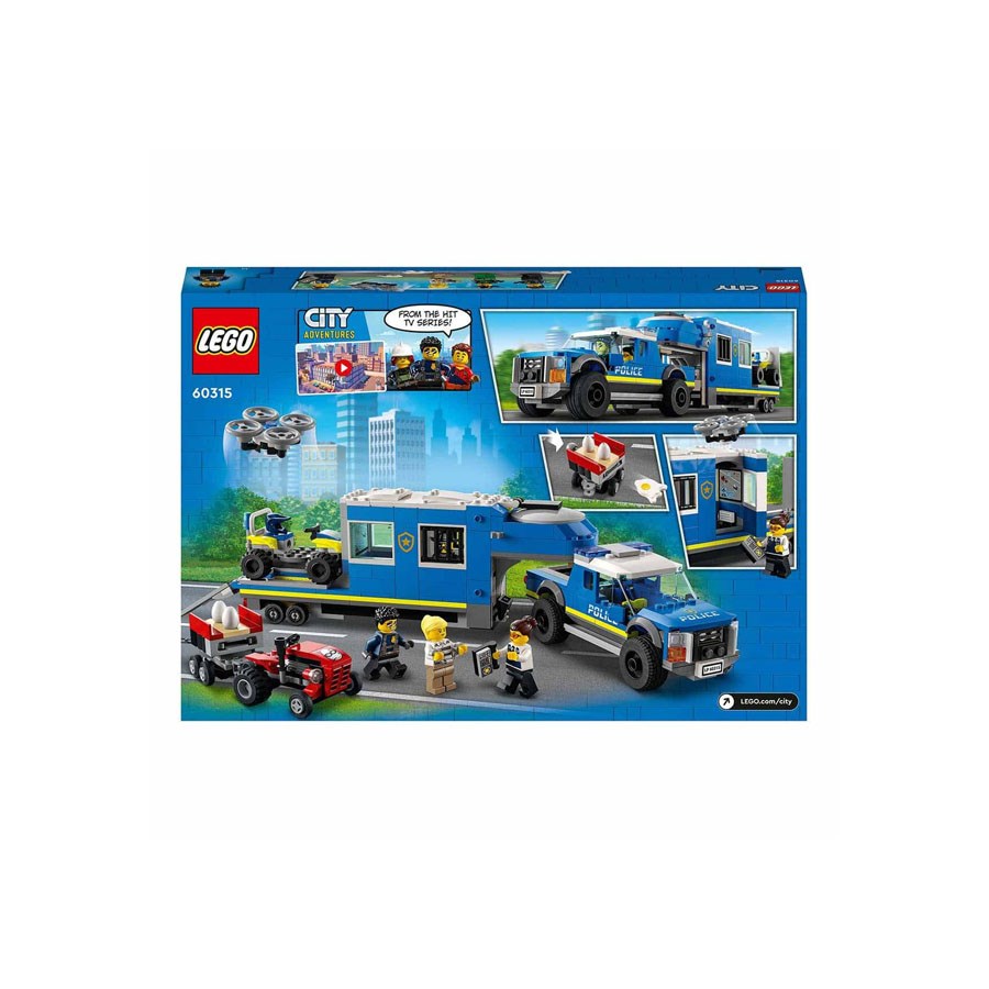 Lego City Polis Mobil Komuta Kamyonu 