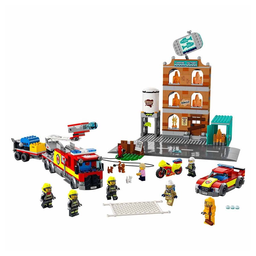 Lego City İtfaiye Seti 