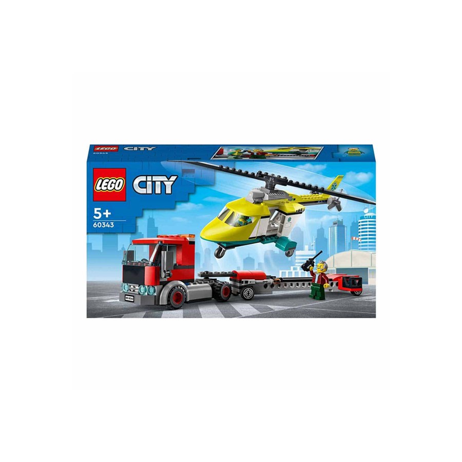 Lego City Kurtarma Helikopter Taşımacılığı 