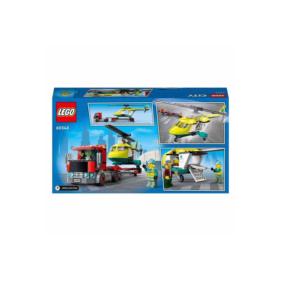 Lego City Kurtarma Helikopter Taşımacılığı 