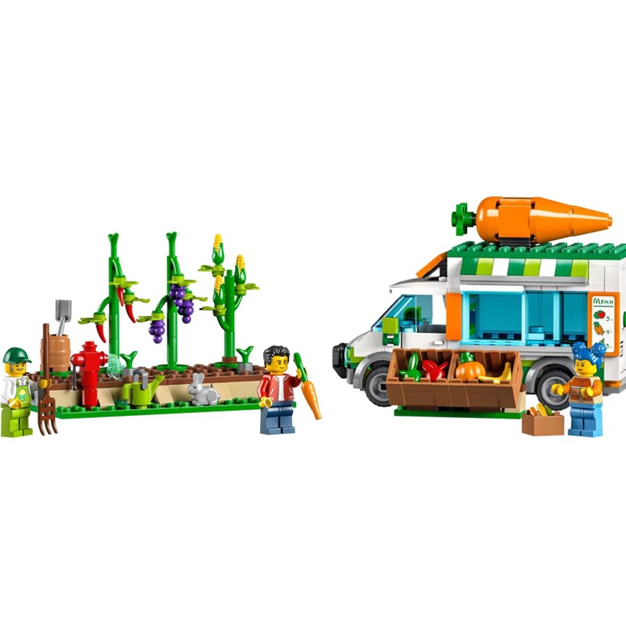 Lego City Çiftçi Pazarı Minibüsü 
